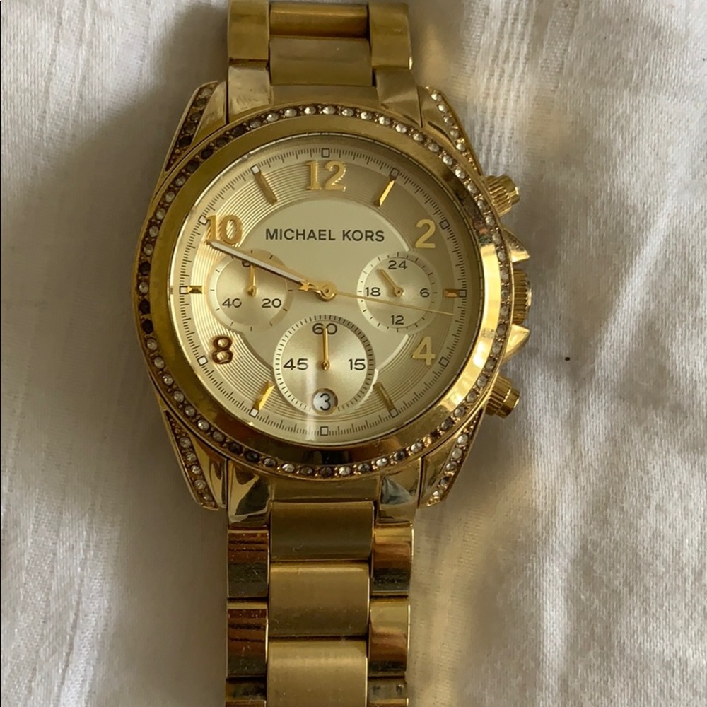 Michael Kors gold watch